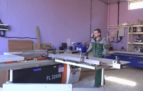 Раскройка МДФ листа