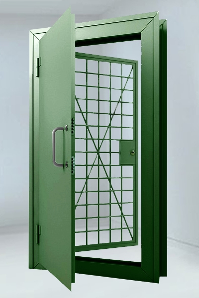 Дверь для комнаты хранения оружия Дверь для комнаты хранения оружия