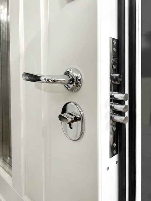 Цилиндровый замок, вид изнутри Цилиндровый замок, вид изнутри