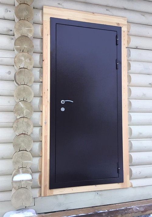 Дверь для бани (д. Мартемьяново) Дверь для бани (д. Мартемьяново)