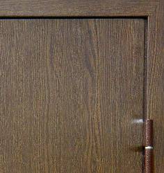 Отделка двери ламинатом