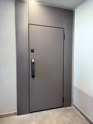 Дверь МДФ soft-touch с электронным замком