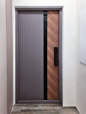 Дверь с комбинированным дизайном панелей МДФ