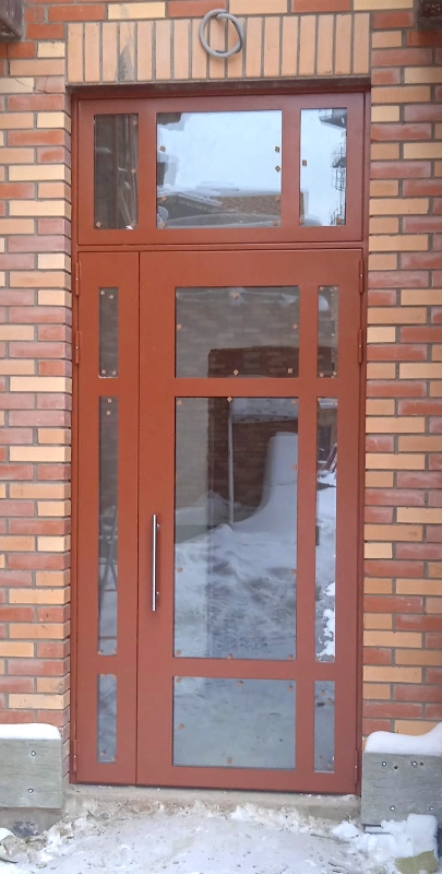 Дверь с остеклением (ЖК «Экогород Лесобережный») Дверь с остеклением (ЖК «Экогород Лесобережный»)