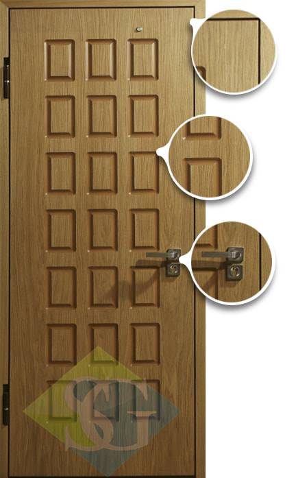 Двери с пластиком &ndash; постформингом &laquo;СТАЛЬ-ГРУПП&raquo;