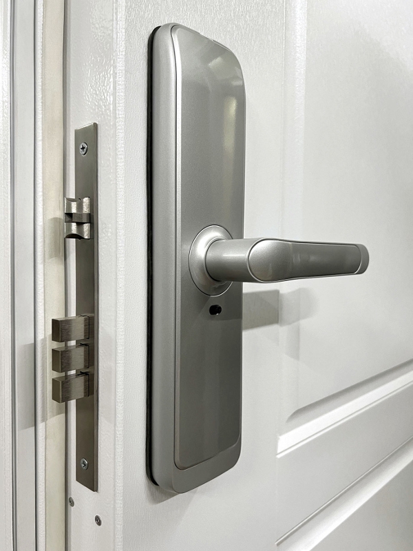 Электронный замок, вид изнутри Электронный замок, вид изнутри