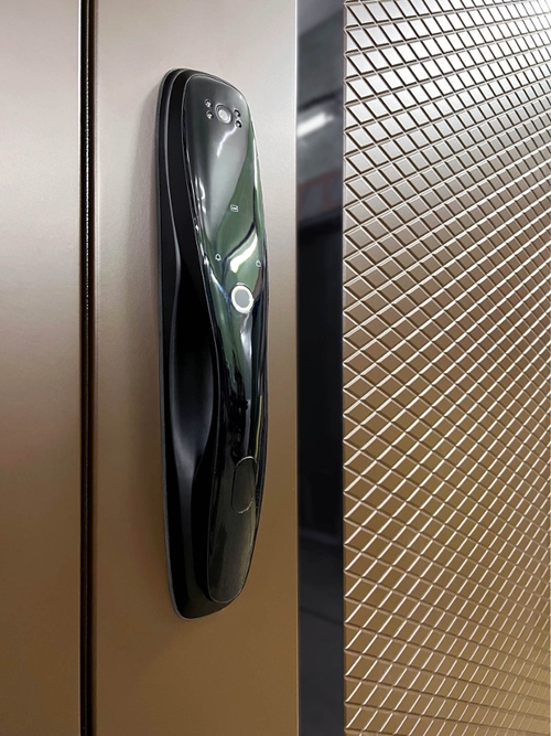 Электронный замок Xiaomi, вид спереди Электронный замок Xiaomi, вид спереди