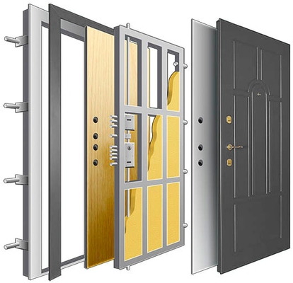 Из какого материала делают входные двери?