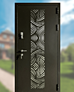 Двери с лазерной резкой по металлу Двери с лазерной резкой по металлу