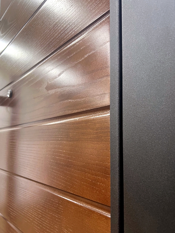 МДФ шпон с линейной фрезеровкой МДФ шпон с линейной фрезеровкой