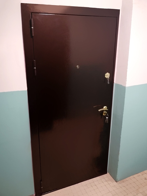 Порошковое напыление снаружи (ул. 9-я Парковая) Порошковое напыление снаружи (ул. 9-я Парковая)