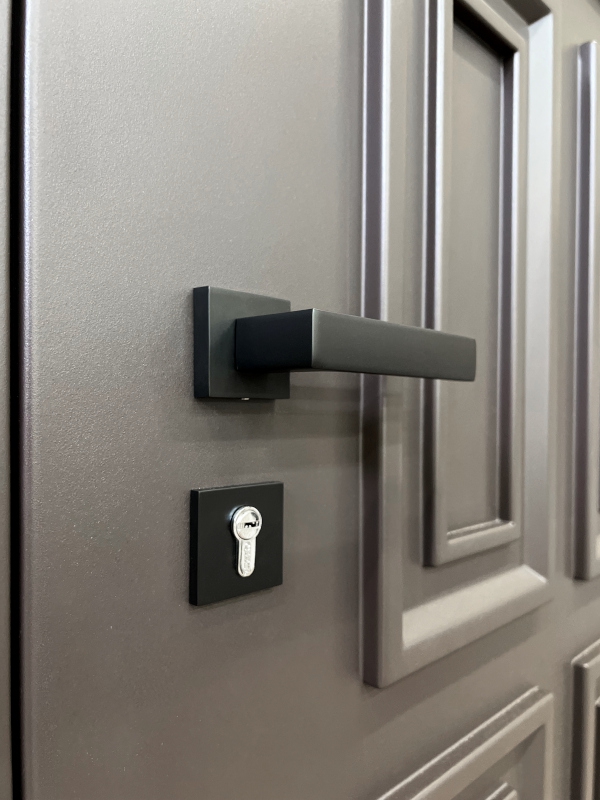 Цилиндровый замок «BORDER», вид спереди Цилиндровый замок «BORDER», вид спереди