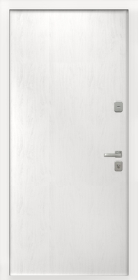 Входная трехконтурная дверь с МДФ