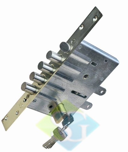 Замок нижний «Страж» 4-х ригельный Замок нижний «Страж» 4-х ригельный