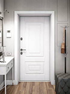 Белая дверь в квартире Белая дверь в квартире