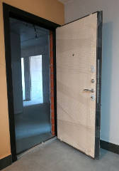 Дверь в новостройке Дверь в новостройке