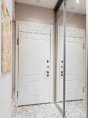 Дверь внутреннего открывания с фрамугой Дверь внутреннего открывания с фрамугой